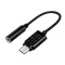 CONVERTOR audio LOGILINK intrare: 1 x USB-C (T) iesire: 1 x 3.5&amp;quot; jack (M) 24-bit 96KHz egalizator built-in microfon cablu 14cm black &amp;quot;UA0364