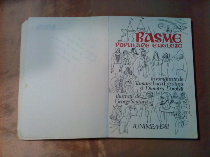 BASME Populare Engleze - GEORGE SCUTARU (ilustratii) - 1981, 192 p