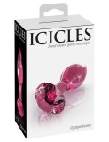 Dop anal din sticla - Icicles No. 79 Pink