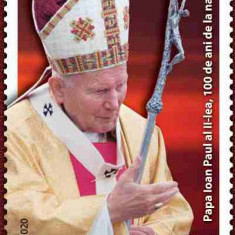 ROMANIA 2020, Centenarul nașterii Sfântului Ioan Paul al II-lea, MNH, 2284