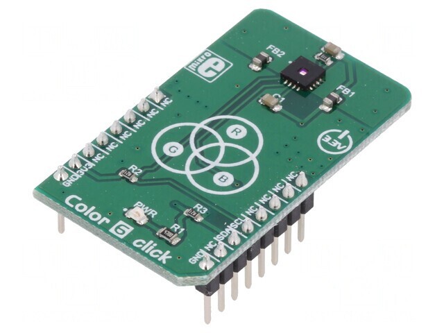 Senzor de Culoare I2C/UART COLOR 6 CLICK