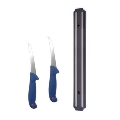 Pachet cu 2 cutite profesionale pentru dezosat BRT03 si banda magnetica suport pentru cutite