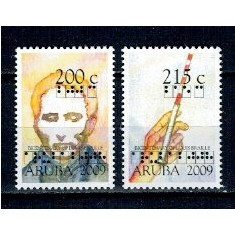 Aruba 2009 - Loius Braille, serie neuzata