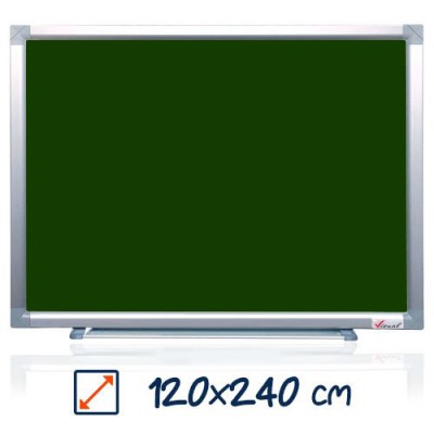 Tabla magnetica verde 120&amp;amp;#215;240 cm, premium, VISUAL foto