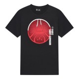 Paris Saint Germain tricou de bărbați Gradient Logo black - M
