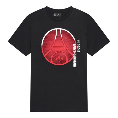 Paris Saint Germain tricou de bărbați Gradient Logo black - M foto