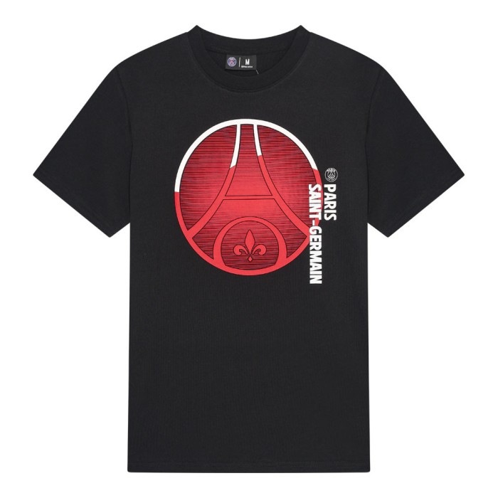 Paris Saint Germain tricou de bărbați Gradient Logo black - M