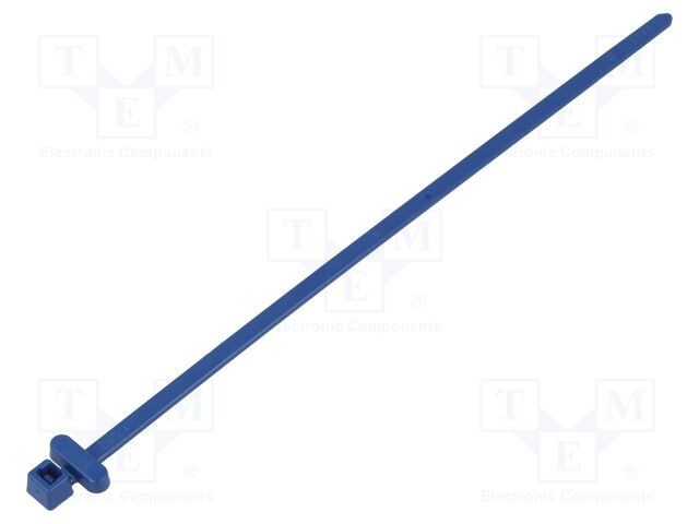 Colier de str&acirc;ngere RFID albastru 200mm x 4,6mm HELLERMANNTYTON