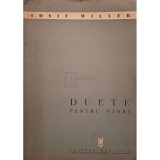 Iosif Willer - Duete pentru viori (Editia: 1966)