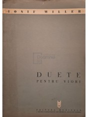 Iosif Willer - Duete pentru viori (Editia: 1966) foto