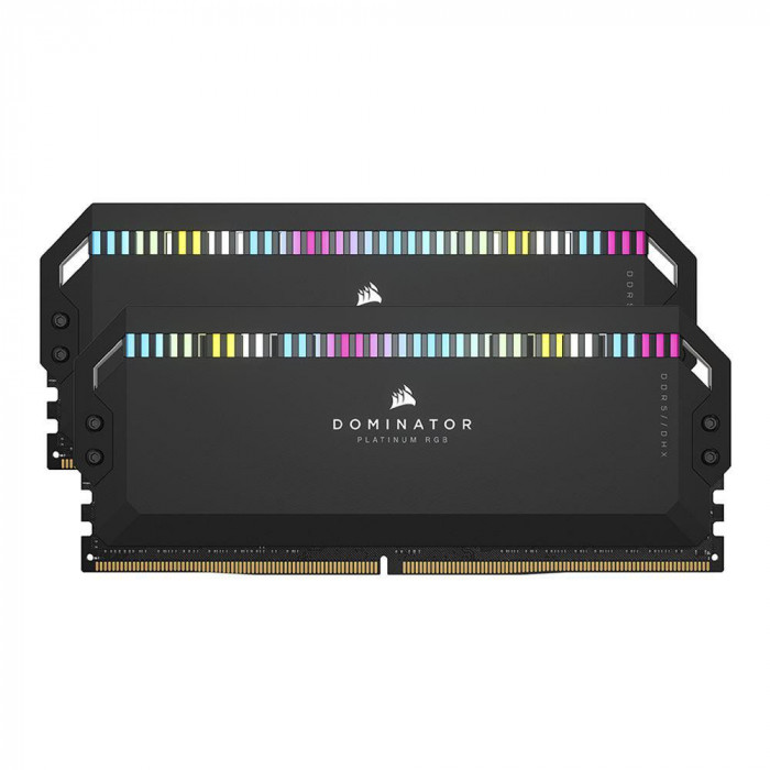 Memorie RAM DIMM Corsair Dominator RGB, DDR5, 32GB (2x16), CL40, 5600Mhz