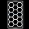 Lumina LED Hexagonala , 14 Module 484x243CM - Garaj, Dormitor, Camera Gaming, Spatii Private