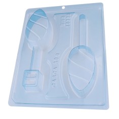 Forma pentru ciocolata BWB 10228, plastic, silicon, transparent
