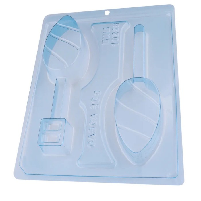 Forma pentru ciocolata BWB 10228, plastic, silicon, transparent