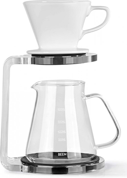 Filtru de cafea manual Beem, sticla acrilica