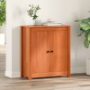 VidaXL Bufet cu depozitare cu ușă Maro 70 x 35 x 80 cm Lemn de brad solid