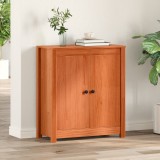 vidaXL Bufet cu depozitare cu ușă Maro 70 x 35 x 80 cm Lemn de brad solid