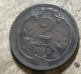 MNDSTR AUT21 Austro-Ungaria 2 hellar 1912