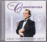 Jose Carreras &ndash; Great Verdi and Puccini Arias (sigilata)