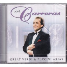 Jose Carreras &ndash; Great Verdi and Puccini Arias (sigilata)