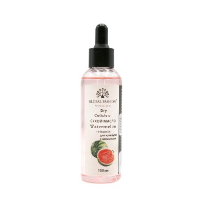 Ulei de cuticule cu pipetă, aromă de pepene verde, Global Fashion, 100 ml foto