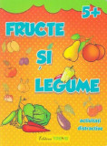 Fructe și legume 5+ - Paperback brosat - Cristina Stroescu - Trend