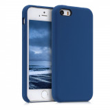 Husa pentru Apple iPhone 5 / iPhone 5s / iPhone SE, Silicon, Albastru, 42766.17, Carcasa, Kwmobile