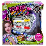 Set creativ, Perna de colorat + carioci, China