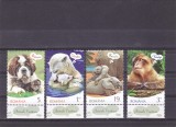 EMOTIILE ANIMALELOR, 2019 SERIE CU TABS VARIANTA 1,LP 2262,MNH.ROMANIA.