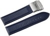 Curea Ceas Piele Naturala Albastru Mat Deployant 16mm 18mm 20mm 22mm 24mm 8162303001
