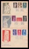 1961 Romania - 3 FDC Sculpturi din arta nationala, LP 513