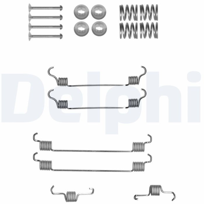 DELPHI LY1321 Set accesorii, sabot de frana