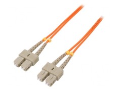Patch cord fibra OM2 SC/UPC 1m LSZH foto