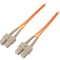 Patch cord fibră OM2 SC/UPC 1m LSZH