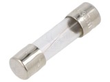 Siguranţă &icirc;nt&acirc;rziere 630mA 250VAC 5x20mm alamă