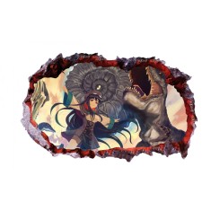 Sticker decorativ cu Dinozauri, 85 cm, 4323ST-1