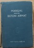 Manual pentru beton armat AGIR1947 - Cristea Niculescu