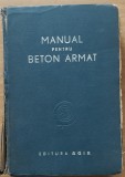 Manual pentru beton armat, editura AGIR, Bucuresti 1947, Cristea Niculescu