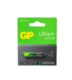Set de 4 baterii alcaline GP Ultra Plus G-TECH LR03 / AAA