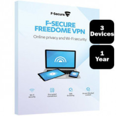 F-Secure Freedome VPN 5 Devices, 1 Year foto