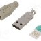 Conector USB A, pe cablu, LOGILINK - UP0003
