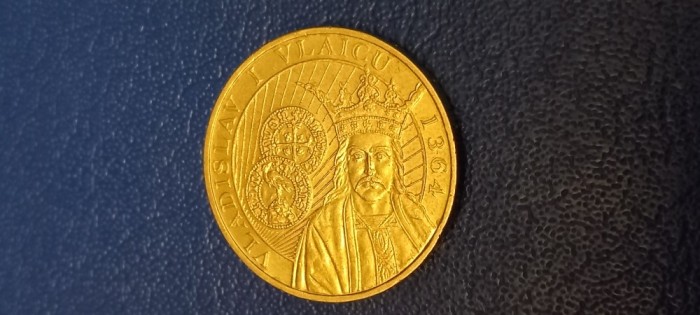 Moneda Comemorativa 50 bani Vladislav Vlaicu