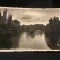 carte postala circulata - Craiova / Parcul Romanescu Lacul anii 40 fotofilm Cluj