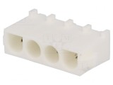 Soclu cablu-placă tată Universal MATE-N-LOK 4 pini 6,35mm, TE Connectivity