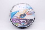 Lot 10 bucati Philips DVD-RW 4.7 GB 4X - sigilate