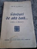 Ion Th. Florescu - Ganduri de altadata (cu dedicatie de la autor)