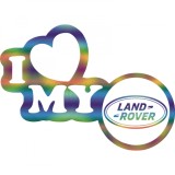 Cumpara ieftin Sticker Land Rover I Love My