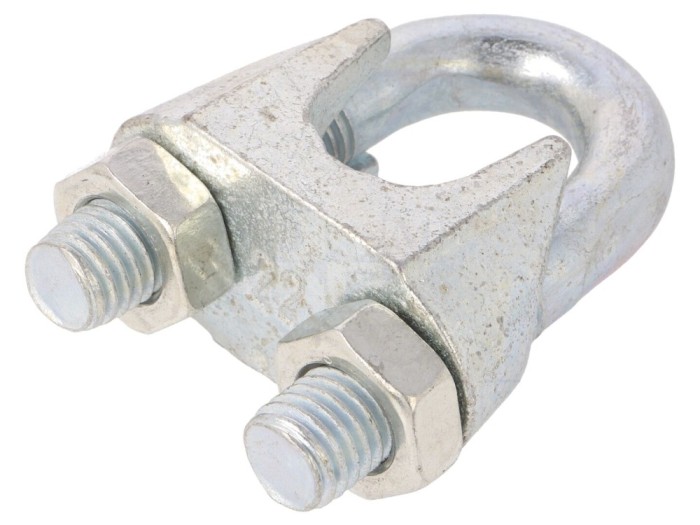 Clema prindere cablu oțel 22mm