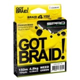 Fir Textil Spro Got Braid Green 0.13mm 150m Spiderwire