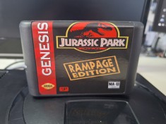 Jurassic Park Rampage Edition video game Sega Genesis
